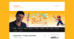 Desktop Screenshot of benji.ch